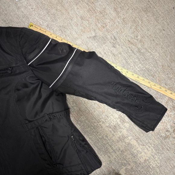 Scorpion Exo Skeletal Safety Moto Biker Jacket With Zip Out Kwikwick Liner - Picture 11 of 11